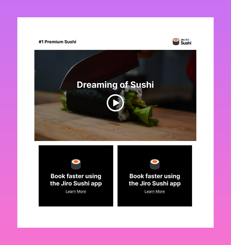 Dreaming of Sushi